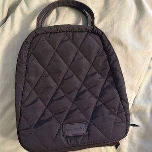 Black Vera Bradley Lunch Bag